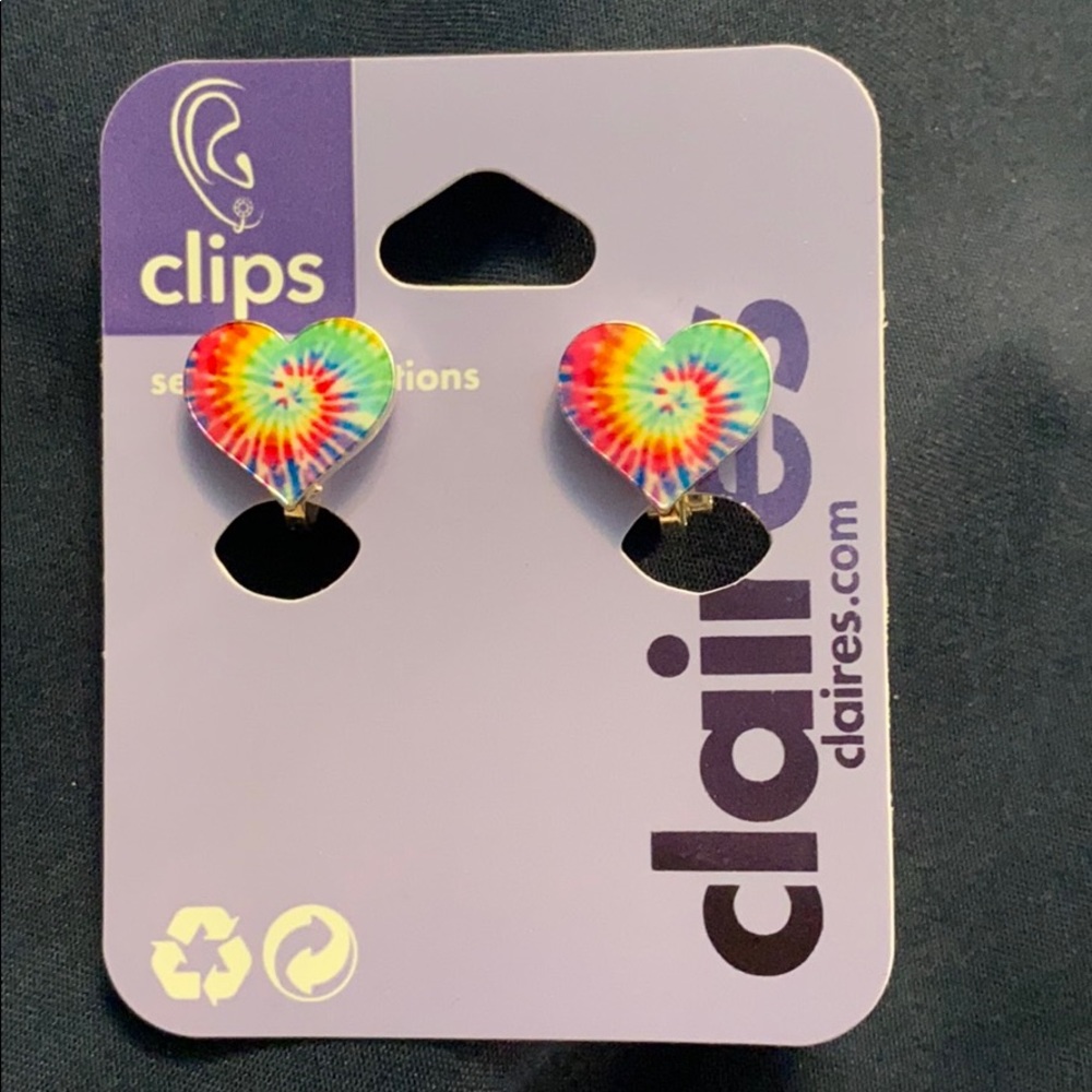 Kids clip in earrings